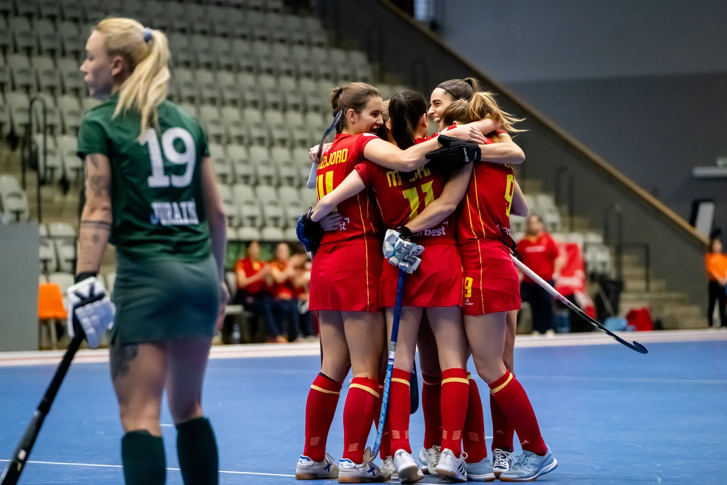 ESPAÑA VENCE A LITUANIA (8-0) EN SU TERCER PARTIDO DE FASE DE GRUPOS
