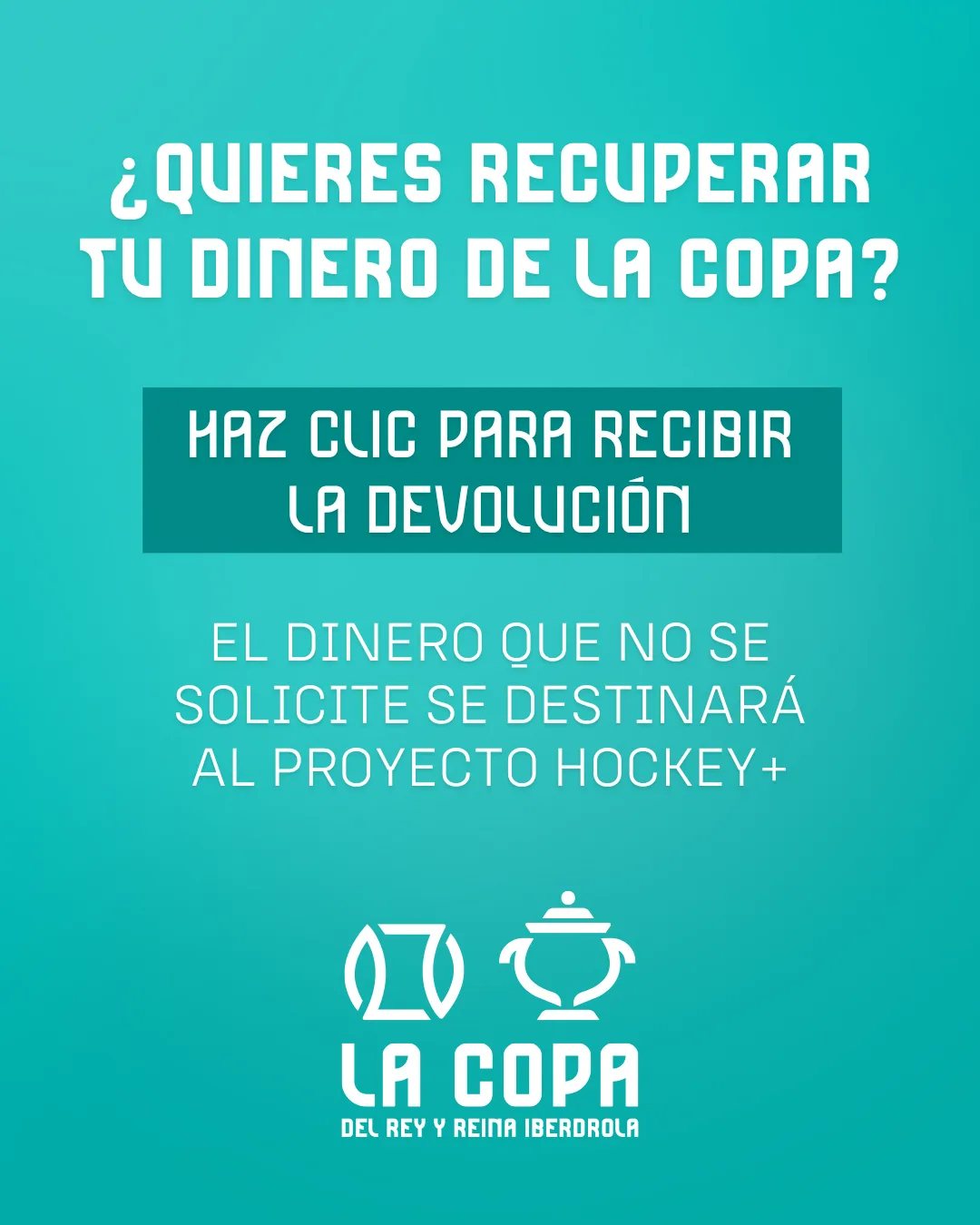 Devolución dinero Copa 2026