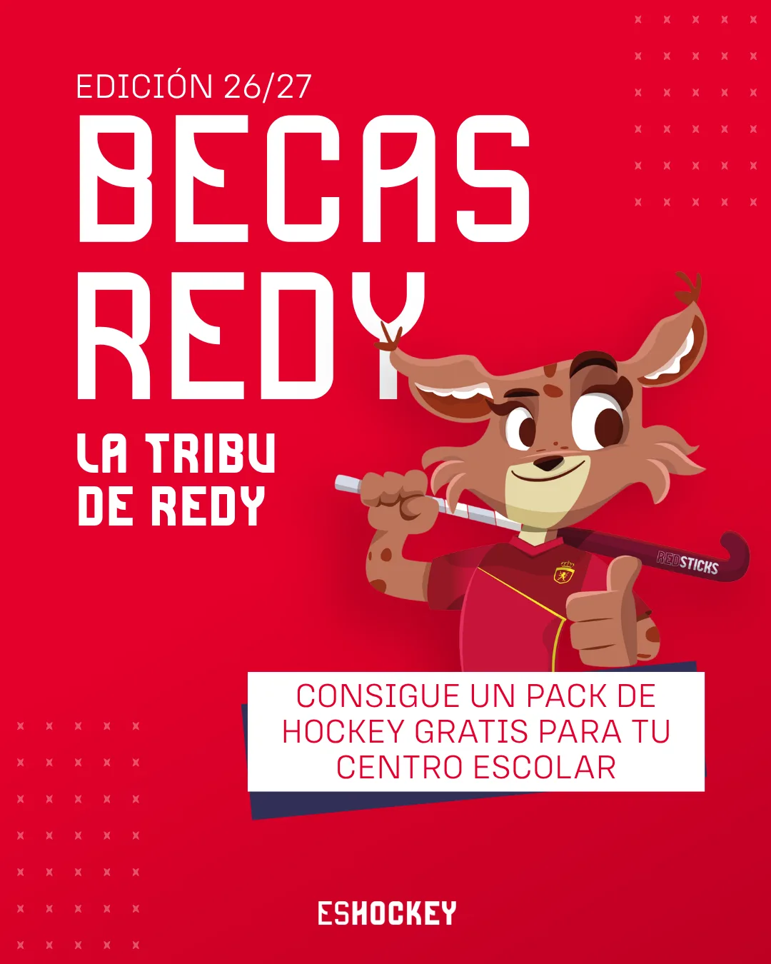 ¡ADQUIERE TU PACK GRATUITO CON LAS BECAS REDY!