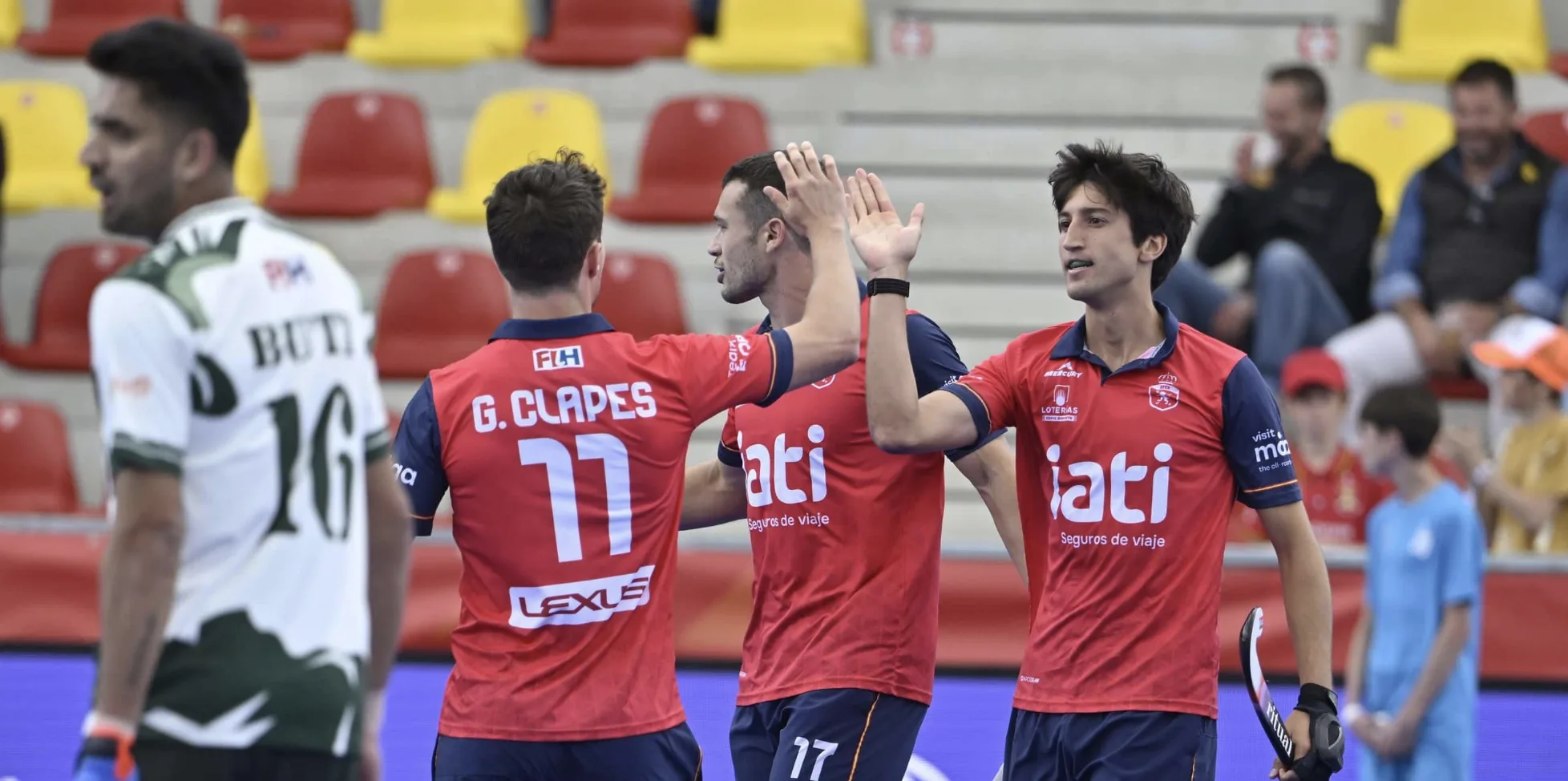 ESPAÑA DERROTA A PAKISTÁN 1-5 EN BÉLGICA EN LA FIH PRO LEAGUE