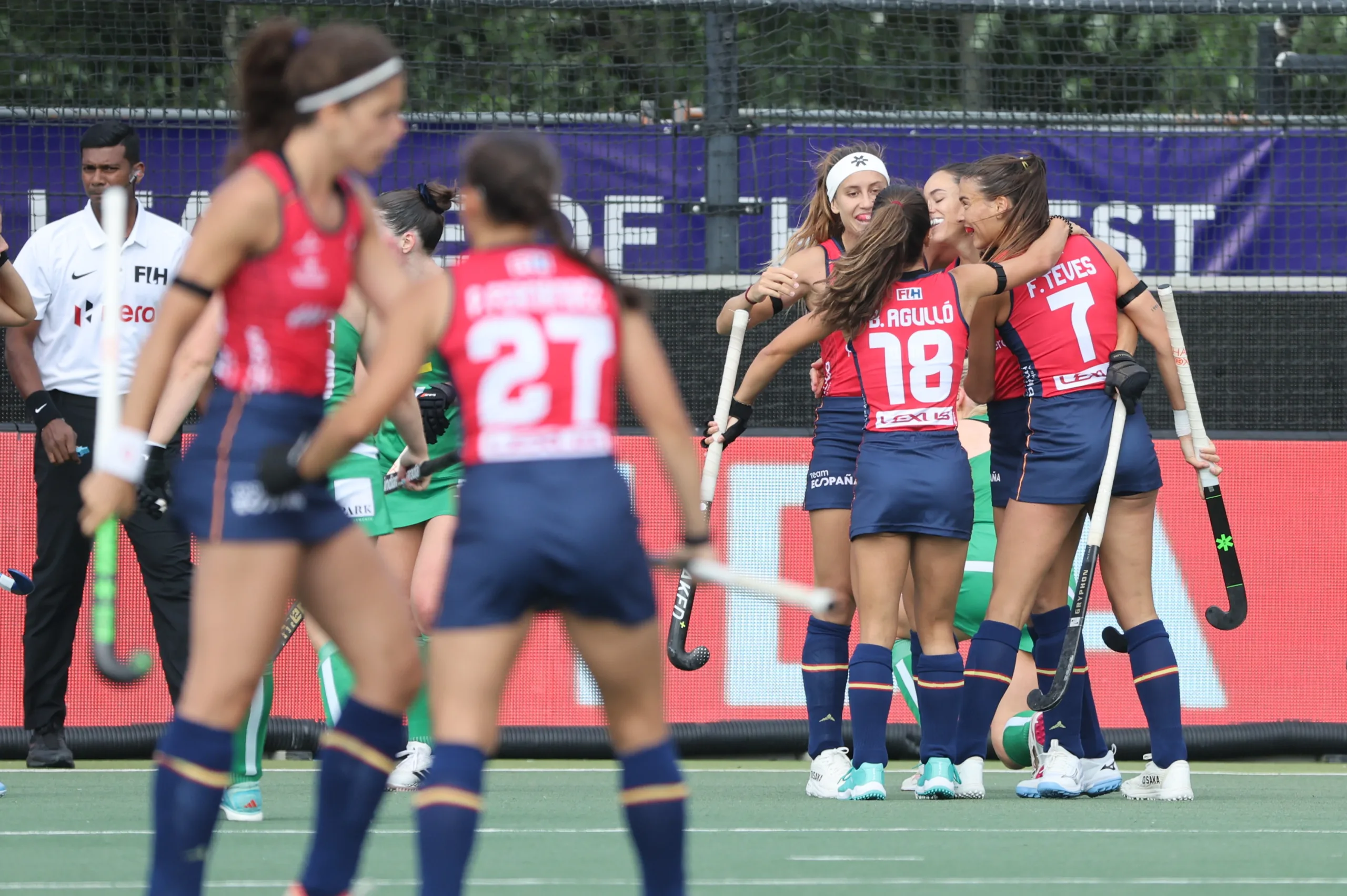 LAS REDSTICKS ARRANCAN LA PRO LEAGUE CON VICTORIA ANTE IRLANDA EN ROTTERDAM